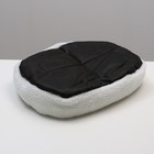 Лежанка меховая "Уют", 50 х 42 х 11 см, молочный - Фото 4