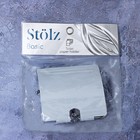 Держатель для туалетной бумаги с крышкой Штольц Stölz «Нео» - Фото 4