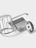 Держатель для туалетной бумаги Stölz «Нео», с подставкой под освежитель воздуха, хромированный - Фото 3