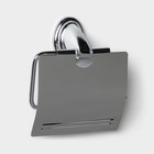 Держатель для туалетной бумаги Stölz «Шарм», с крышкой, хромированный - Фото 1