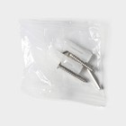 Держатель для туалетной бумаги Stölz «Шарм», с крышкой, хромированный - Фото 2