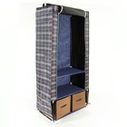 Шкаф для одежды и обуви, 73×49×176 см, 2 ящика, цвет МИКС - Фото 5