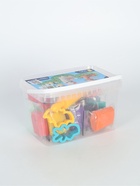 Тесто-пластилин, 12 цветов, 6 формочек + скалка: 16 см - Фото 5