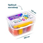 Тесто-пластилин, 12 цветов, 6 формочек + скалка: 16 см - Фото 6