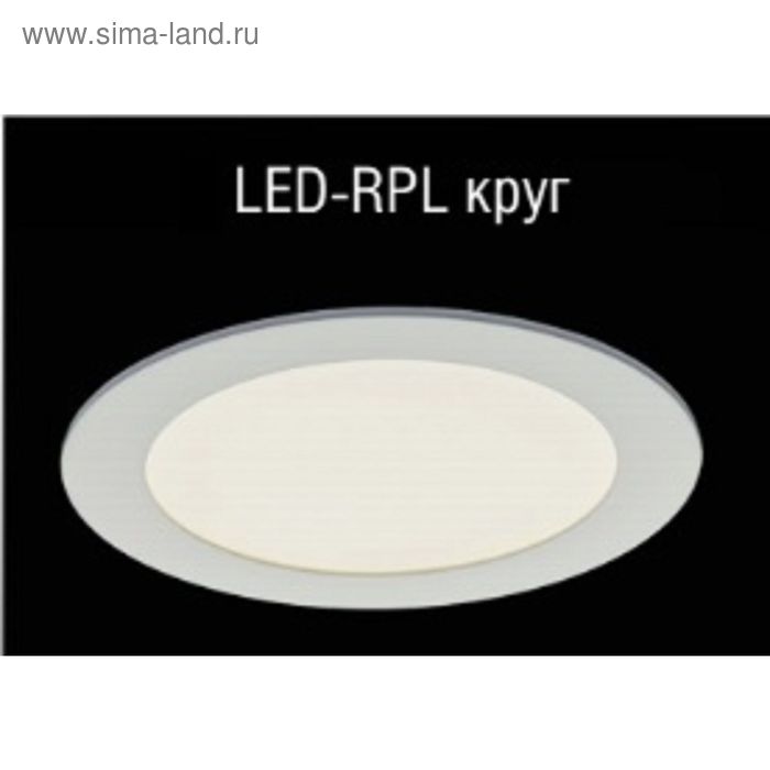 Светильник потолочный Linvel LED-RPL14 14W 4500 K 1080 lm 60/2835 WH круг диам 170мм - Фото 1