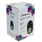 Кофеварка HOMESTAR HS-2009, 350 Вт, 1 чашка, резервуар 120 мл, черная - Фото 4