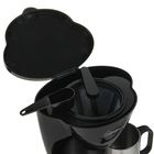 Кофеварка HOMESTAR HS-2010, 450 Вт, 2 чашки, резервуар 240 мл, черный - Фото 3