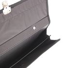 Портфель деловой 350×260×100 мм, текстильный, 2 отделения, «Приморск» чёрный, 1С111 - Фото 4