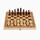 Шахматы турнирные деревянные 40 х 40 см "Дебют", король h-9 см, пешка h-4.5 см - Фото 3