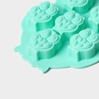 Форма для конфет и шоколада Доляна «Совы», силикон, 12.5×11 см, 6 ячеек (3.3×2.7×1.5 см), МИКС - Фото 2