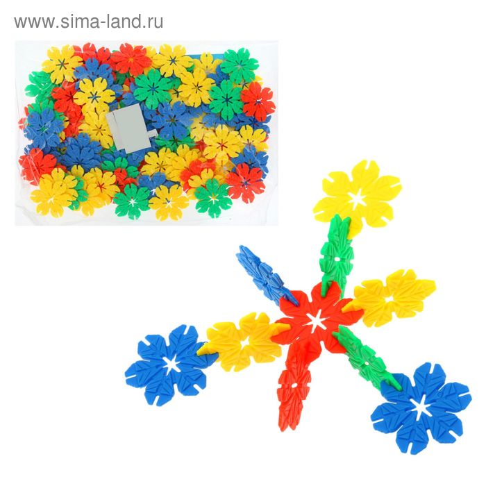 Конструктор «Снежинки» - Фото 1