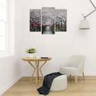Картина модульная на подрамнике "Яблони в цвету" 2шт-25х50, 1шт-30х60 ;60*80 см - Фото 2