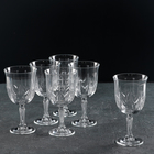 Набор стеклянных бокалов для вина Karat, 270 мл, 6 шт - фото 8502342