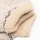 Носки женские шерстяные укороченные «Снегирь на веточке», цвет серый, размер 23 - Фото 3