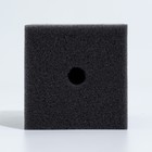 Губка прямоугольная для фильтра турбо № 8, 8×8×12 см, серая - Фото 3