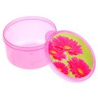 Ланч - бокс круглый «Цветы», 500 мл - Фото 2