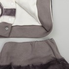 Костюм детский "ЗАЙКА" (кофточка, брюки), рост 74 см, цвет серый 518-271В-24/74 _М - Фото 4