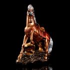 Статуэтка "Конь на дыбах", цвет бронзовый, покрытие лак, гипс, 34х18х36 см, микс - Фото 2