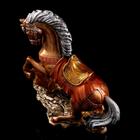 Статуэтка "Конь на дыбах", цвет бронзовый, покрытие лак, гипс, 34х18х36 см, микс - Фото 5