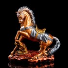 Статуэтка "Конь на дыбах", цвет бронзовый, покрытие лак, гипс, 34х18х36 см, микс - Фото 7