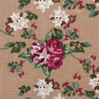 Ткань для пэчворка "Викторианские розы", 50х55см, 146±5г/кв.м, ВР-07, цвет бежевый - Фото 2