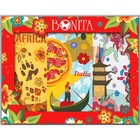Набор в коробке разнофактурных полотенец Bonita «Путешествие», размер 40х60 см- 3шт - Фото 2