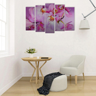 Картина модульная на подрамнике "Цветы"  125х80 см - Фото 2