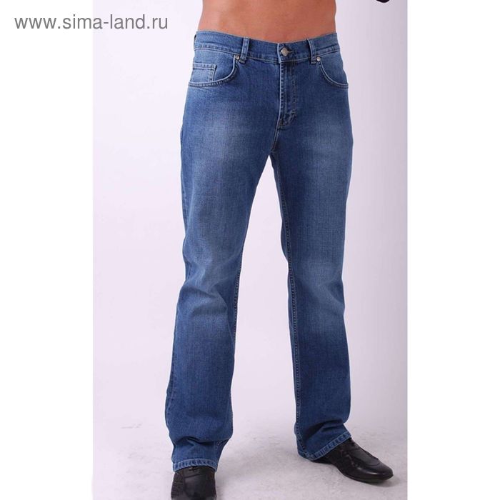 Джинсы мужские, размер 48-50 (33/34), цвет синий 9447-633-04 (1820060 ...