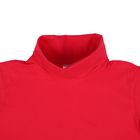 Водолазка женская с короткими рукавами, цвет красный, размер 48 - Фото 2