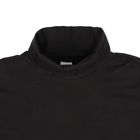 Водолазка женская с короткими рукавами, цвет чёрный, размер 50 - Фото 2