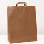 Пакет крафт, плоская ручка 36 х 15 х 45 см - Фото 1