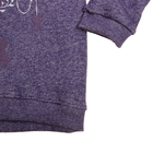 Джемпер для девочки "Принт", рост 110-116 см, цвет фиолетовый 200В-469 - Фото 5