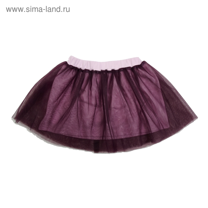 Юбка для девочки, рост 122-128 см, цвет фиолетовый 106В-024 - Фото 1