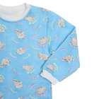 Пижама для мальчика, рост 110 см (30), цвет голубой, принт слоники 351Д-3242 - Фото 3