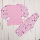 Пижама для девочки, рост 92 см (26), цвет розовый, принт кот 361Д-1121_М - Фото 8