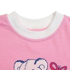 Пижама для девочки, рост 86-92 см (28), цвет розовый/жёлтый, принт мишка 361Д-1121 - Фото 2