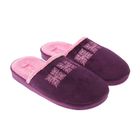 Тапочки женские Forio, размер 37, цвет фиолетовый (арт. 135-6019-37) - Фото 2