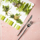 Салфетка сервировочная на стол «Травы», 26×41 см - Фото 5