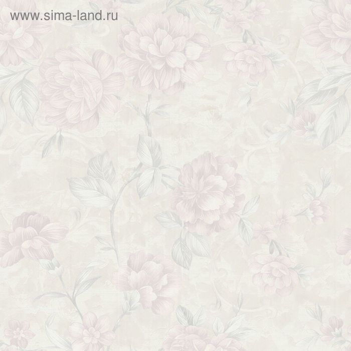 Обои виниловые 46-113-03 Ortenzia, белые, 1.06 × 10 м - Фото 1