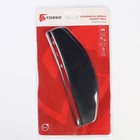 Козырьки на зеркала заднего вида универсальные TORSO, затемненные, 2 шт. - Фото 3