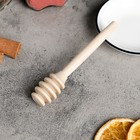 Ложка для мёда, дерево алтайская берёза, 13×2 см - Фото 1