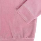 Костюм для девочки "Жить весело" (куртка, брюки), рост 134-140 см (36), цвет серый/розовый Р648435 - Фото 3