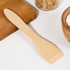 Лопатка кухонная «Берёза ЛЮКС», дерево, 21×4.5×0.4 см - Фото 1