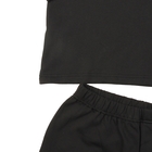 Комплект мужской (лонгслив, кальсоны), цвет чёрный, размер 52 - Фото 12