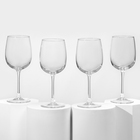 Набор стеклянных бокалов для вина Allegresse, 550 мл, 4 шт - фото 8502856