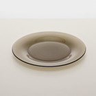 Тарелка плоская стеклянная Ambiante Eclipse, d=25 см, цвет коричневый - Фото 2