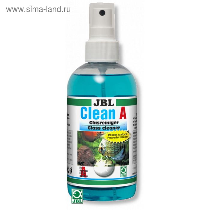 Эффективное средства для мытья стекол аквариума с внешней стороны,JBL BioClean A, 250 мл. - Фото 1