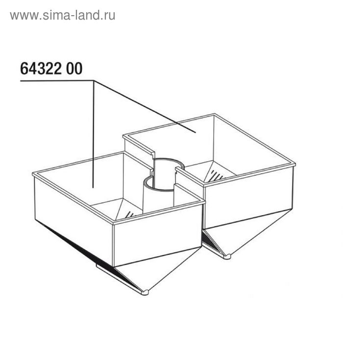 V-образная вставка для JBL BabyHome Oxygen,JBL BabyHome Oxygen V-Insert, 1 комплект - Фото 1