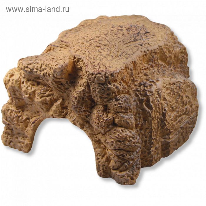 Пещера для террариумных животных, песочная, 16 х 13,5 х 10 см, JBL ReptilCava SAND M - Фото 1