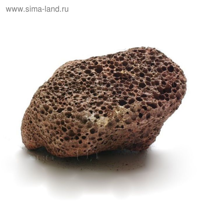 Камень натуральный UDeco Brown Lava XS "Лава коричневая" размер 5-15 см, m=0,2-0,5 кг, 1 шт - Фото 1